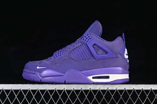 All categories Air Jordan Jordan series basketball shoes Air Jordan 4 Nigel Sylvester x Air Jordan 4 Retro "Purple" AJ4 Joe 4 joint blue brick HF4340-500